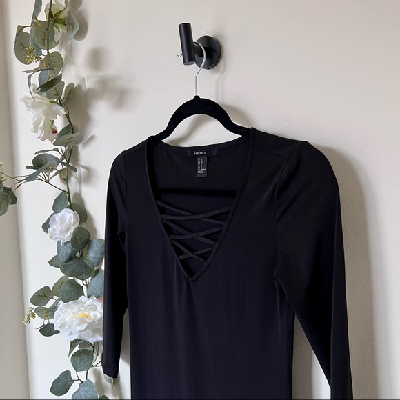 🤍 Forever 21 Bodycon Dress - Picture 1 of 5